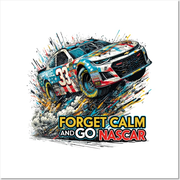 Go Nascar Wall Art by aswIDN